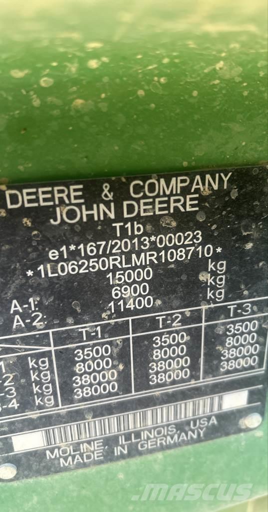 John Deere 6250R الجرارات