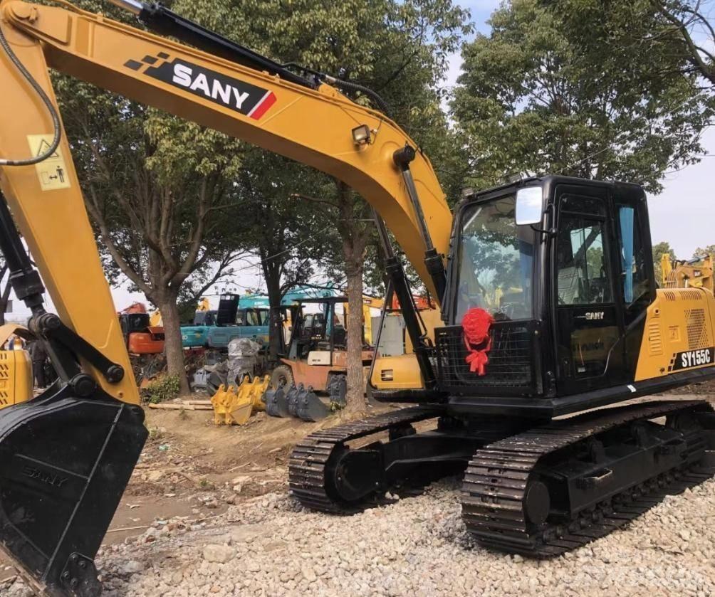 Sany SY 155 C حفارات زحافة