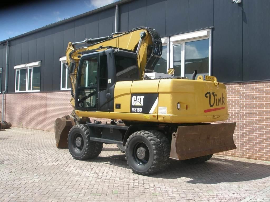 CAT M316D حفارات بعجل