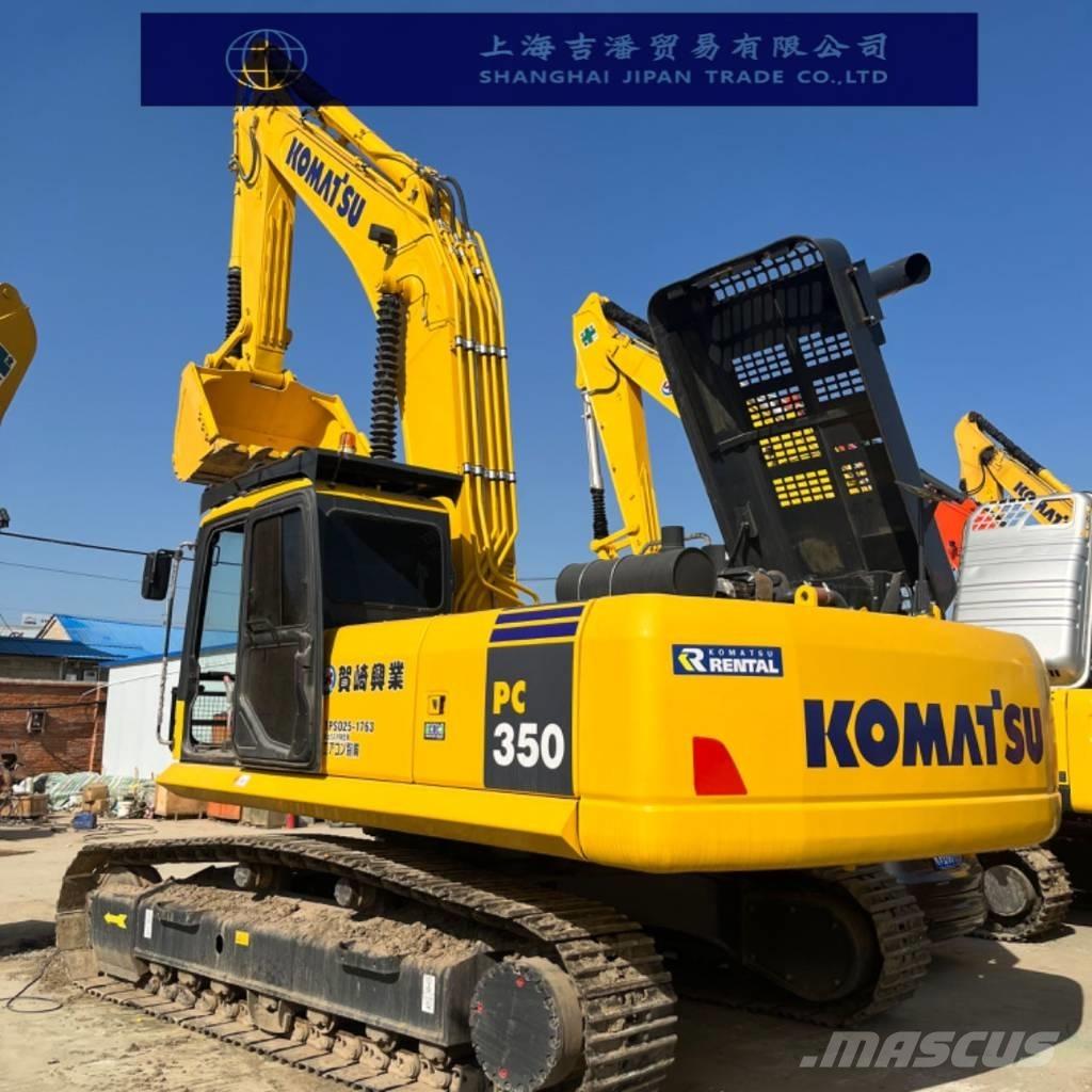 Komatsu PC 350 حفارات زحافة