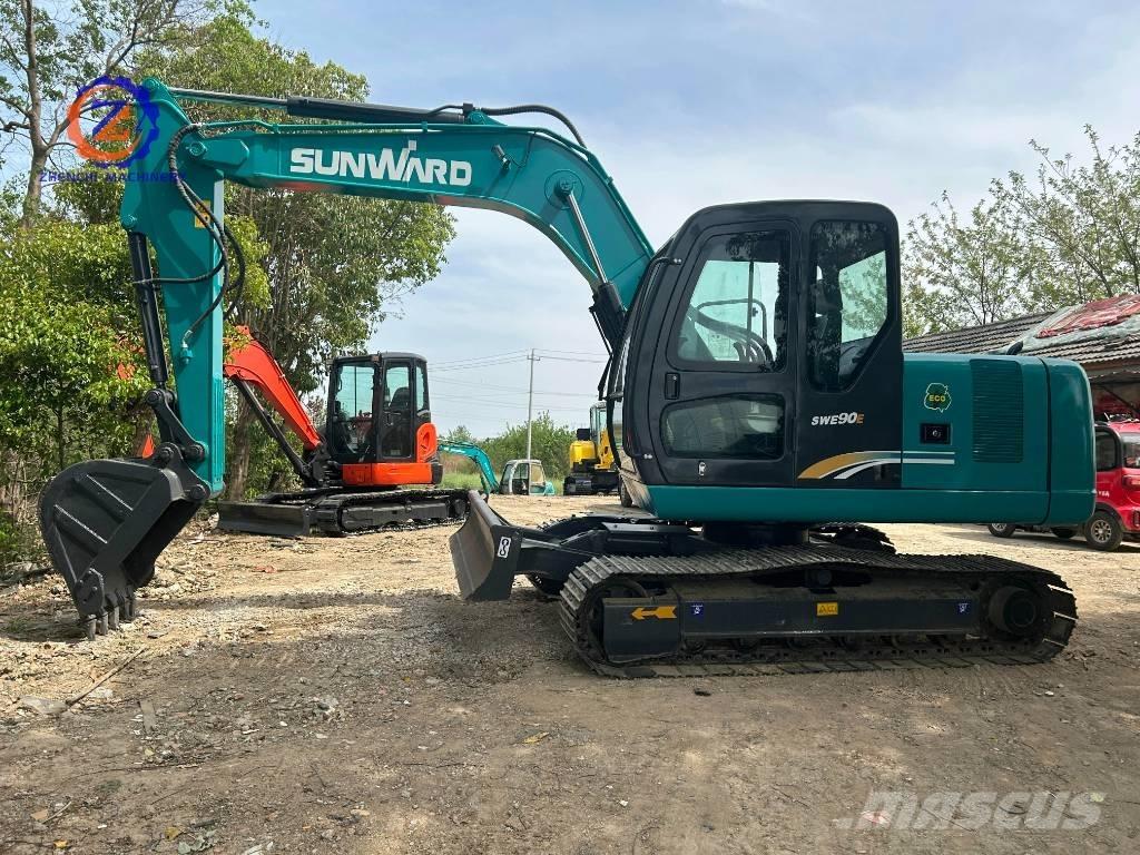 Sunward SWE 90 حفارات وسط 7 طن - 12 طن