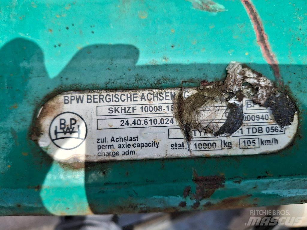 BPW SKHZF 10008-15 محور العجلة