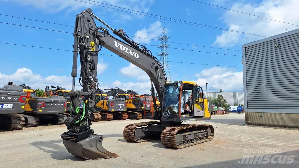 Volvo EC 160 EL حفارات زحافة