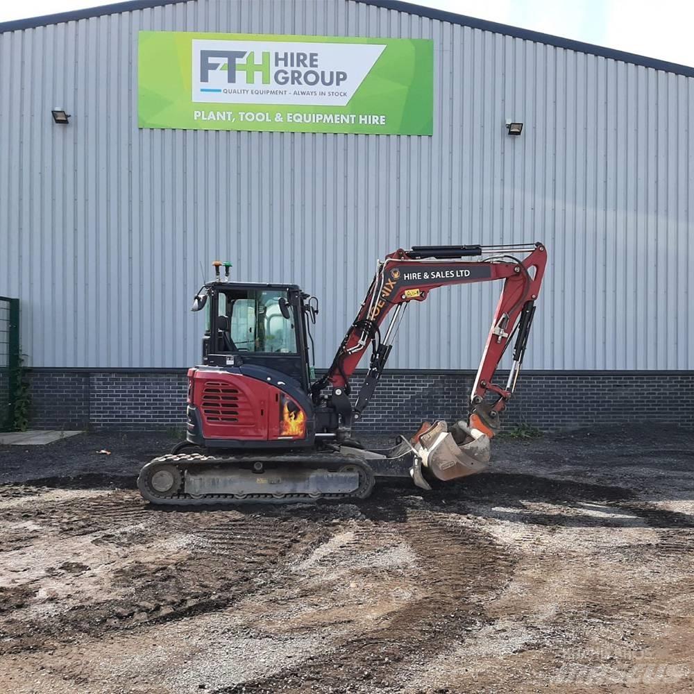 Yanmar Vio 50 حفارات صغيرة أقل من 7 طن (حفارات صغيرة)