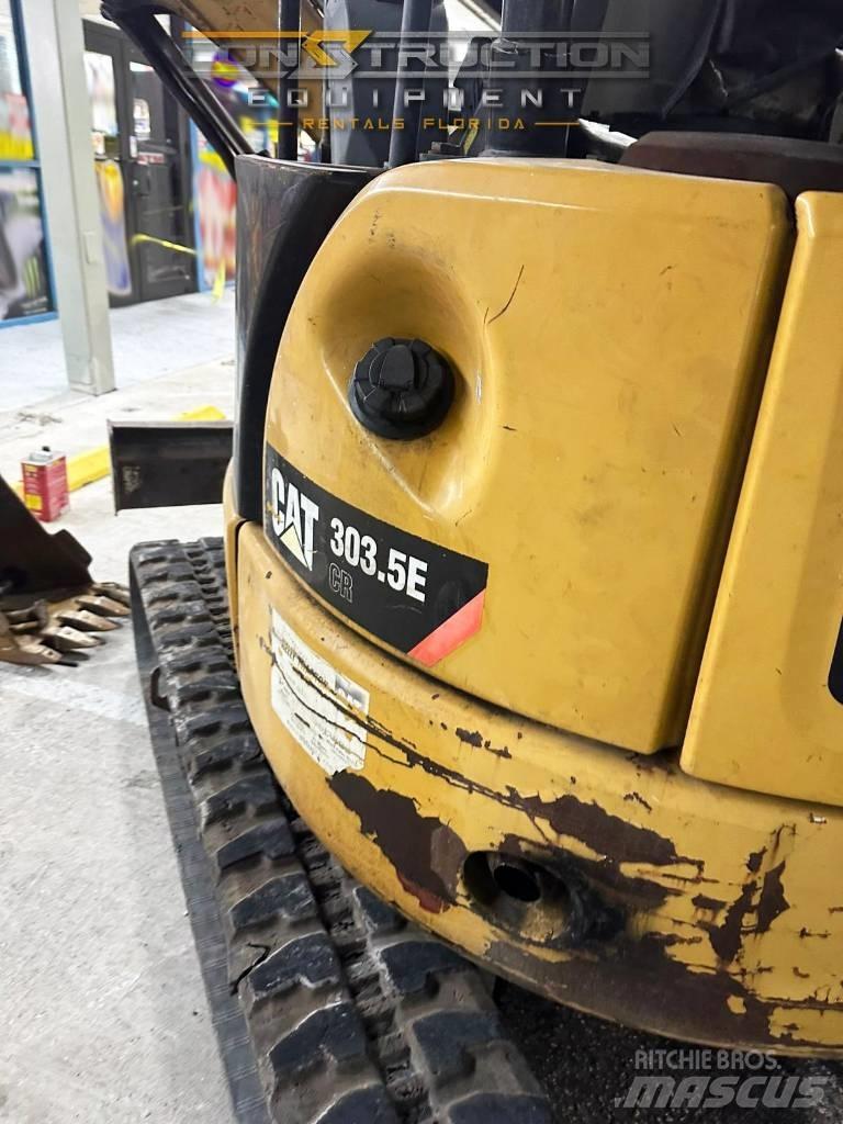 CAT 303.5 E CR حفارات صغيرة أقل من 7 طن (حفارات صغيرة)