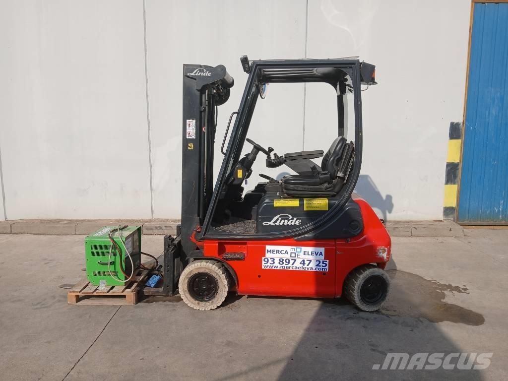 Linde E16P-02 شاحنات ذات رافعات شوكية تعمل بالكهرباء