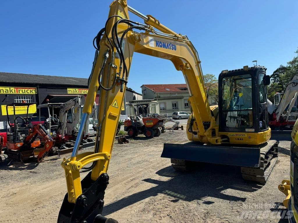 Komatsu PC 80 MR-3 حفارات وسط 7 طن - 12 طن