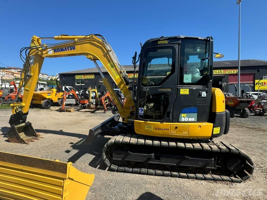 Komatsu PC 80 MR-3 حفارات وسط 7 طن - 12 طن
