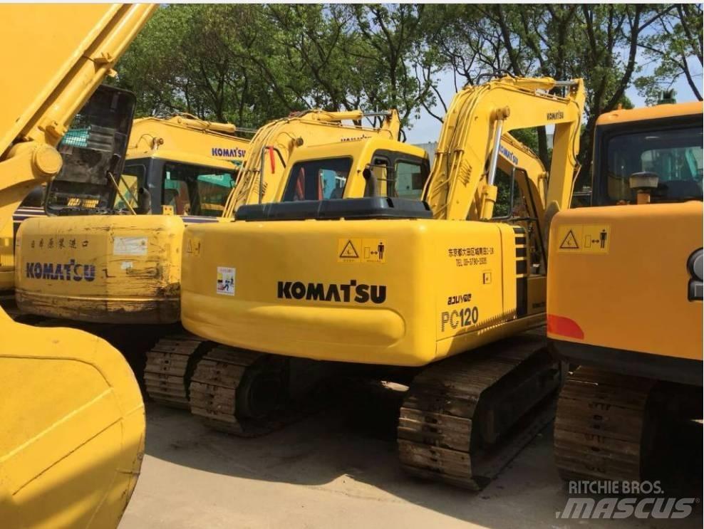 Komatsu PC 120 حفارات زحافة