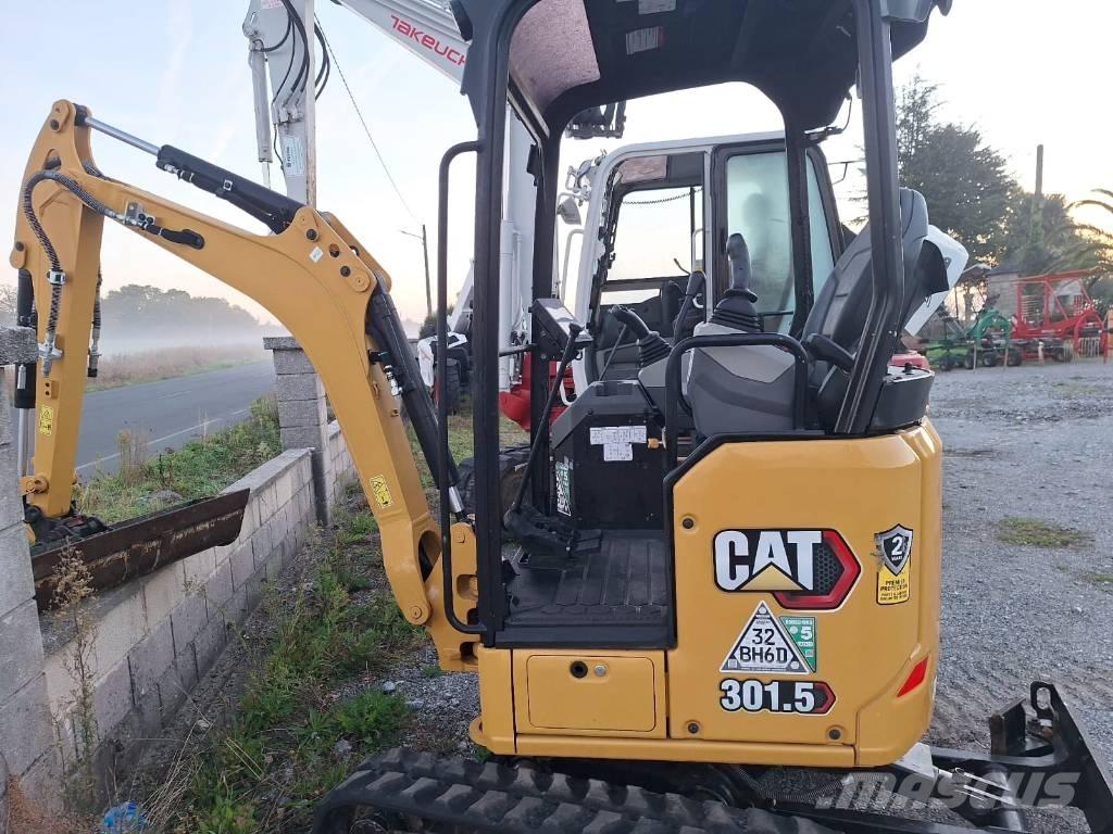 CAT 301.5 حفارات صغيرة أقل من 7 طن (حفارات صغيرة)