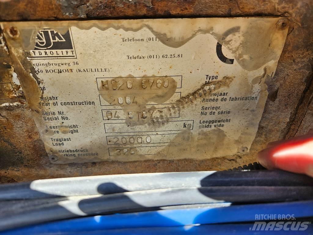 Scania 164 G 480 شاحنات الرافعات الخطافية