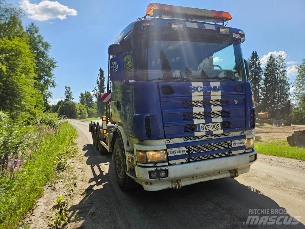 Scania 164 G 480 شاحنات الرافعات الخطافية