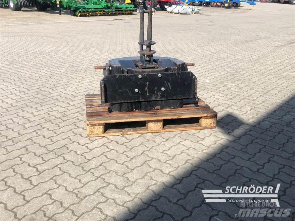  900KG GUSSGEWICHT ملحقات أخرى للجرارات