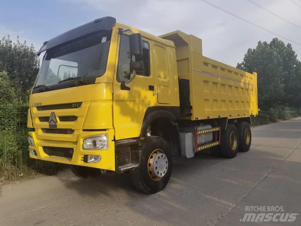 Howo 371 6x4 شاحنات قلابة