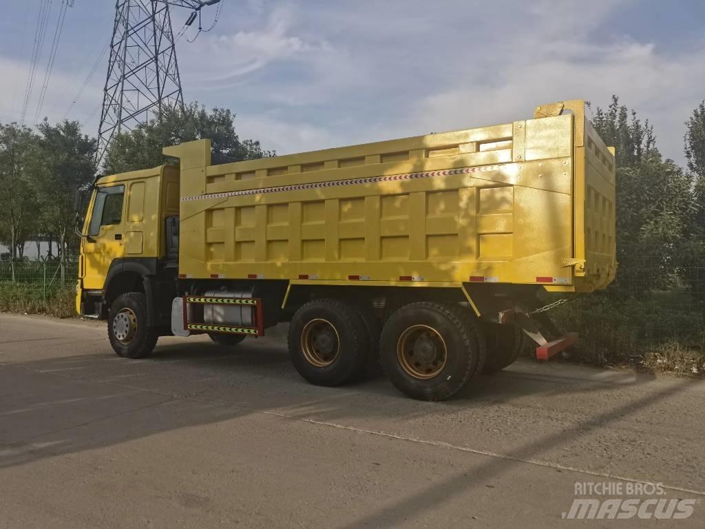 Howo 371 6x4 شاحنات قلابة