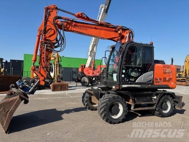 Hitachi ZX 140 W-5 حفارات بعجل