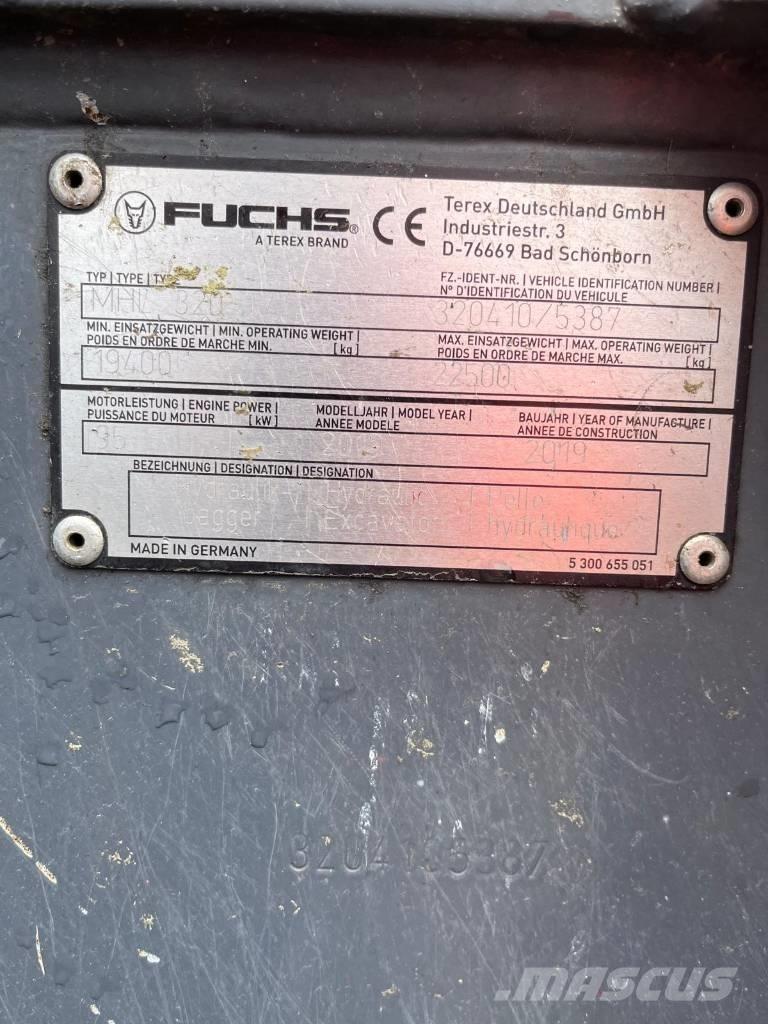 Terex Fuchs MHL320 أخرى