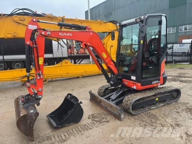 Kubota U 27-4 حفارات صغيرة أقل من 7 طن (حفارات صغيرة)
