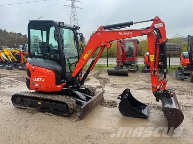 Kubota U 27-4 حفارات صغيرة أقل من 7 طن (حفارات صغيرة)