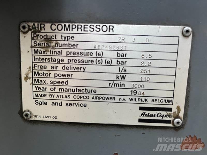Atlas Copco ZR 3 B مكابس
