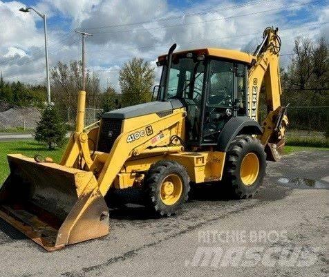 John Deere 410 G لوادر ذات جرافات عكسية