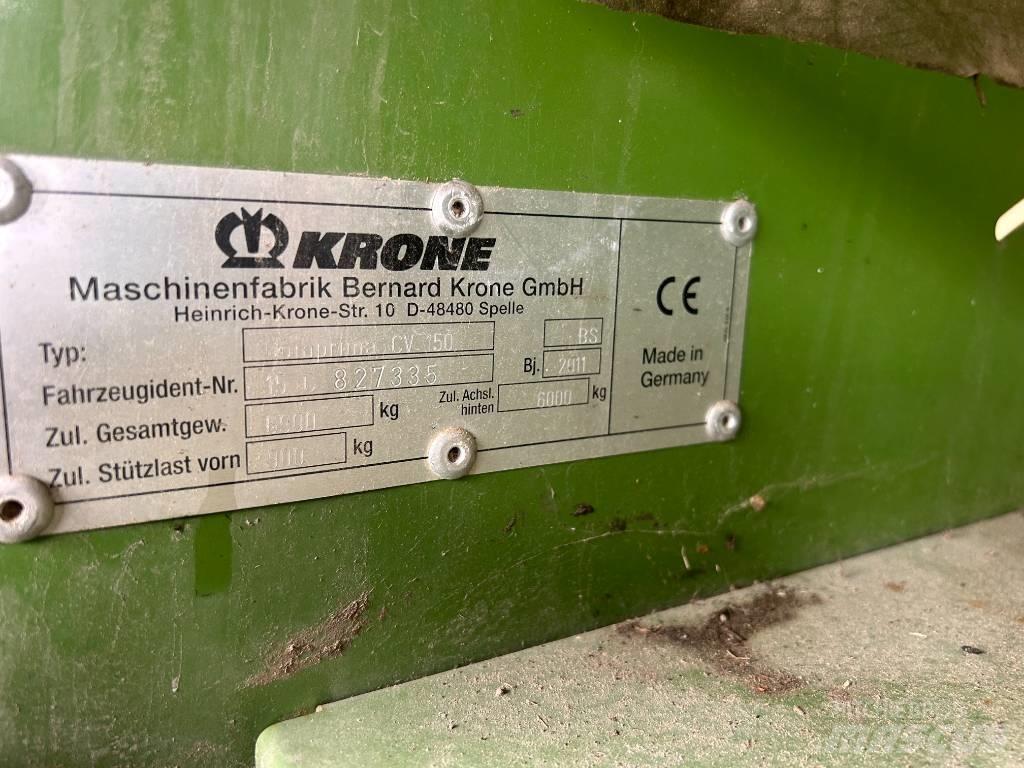 Krone CV150XC محزمات مستديرة