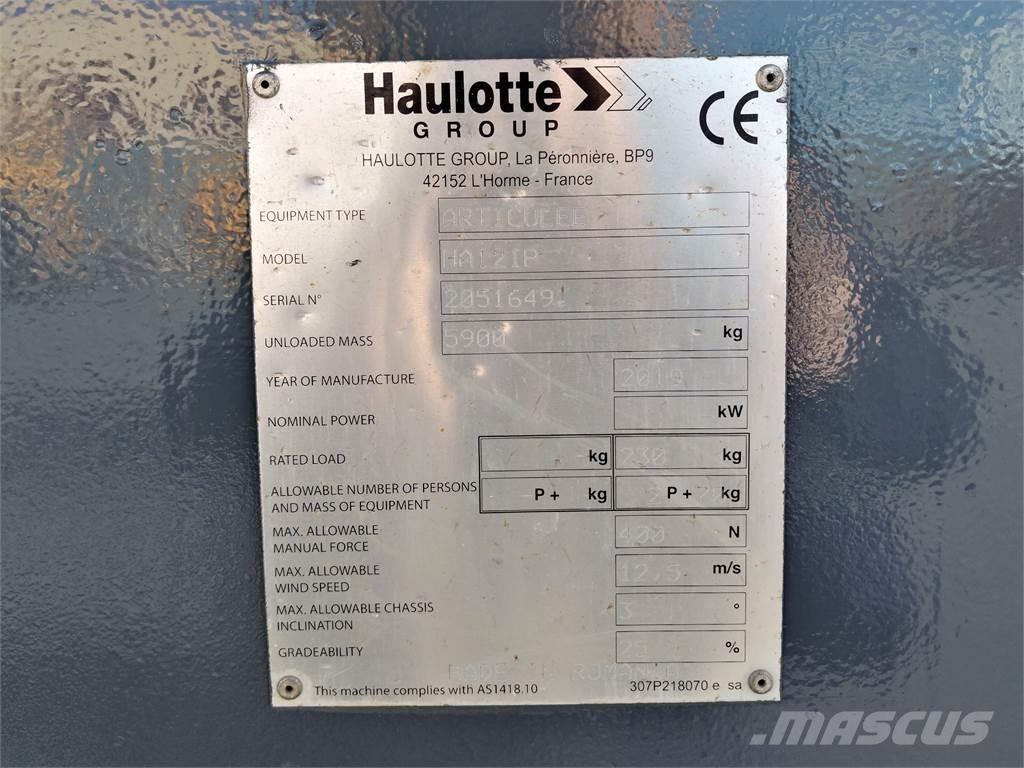 Haulotte HA12IP رافعات سلة مفصلية