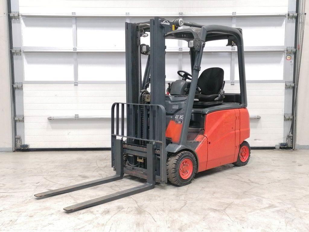 Linde E16PH-01 شاحنات ذات رافعات شوكية تعمل بالكهرباء