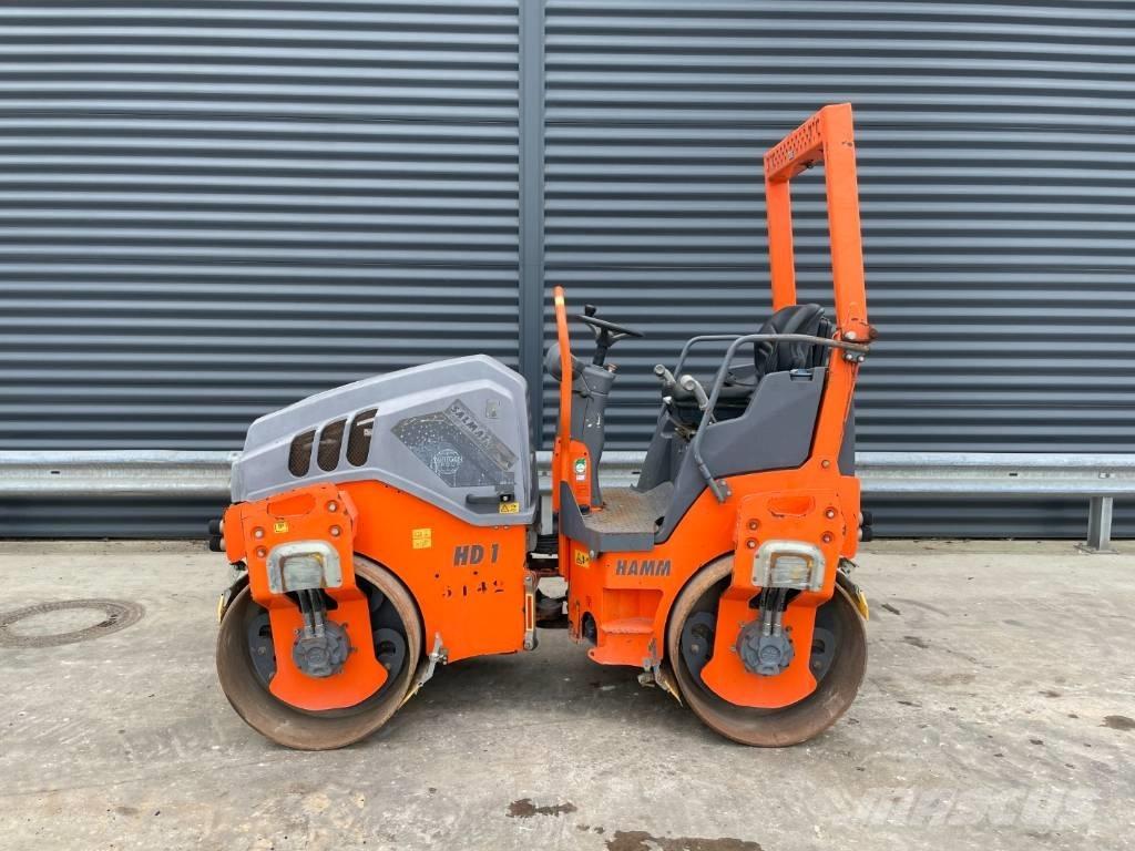 Hamm HD 12 VV مداحل ثنائية الاسطوانة