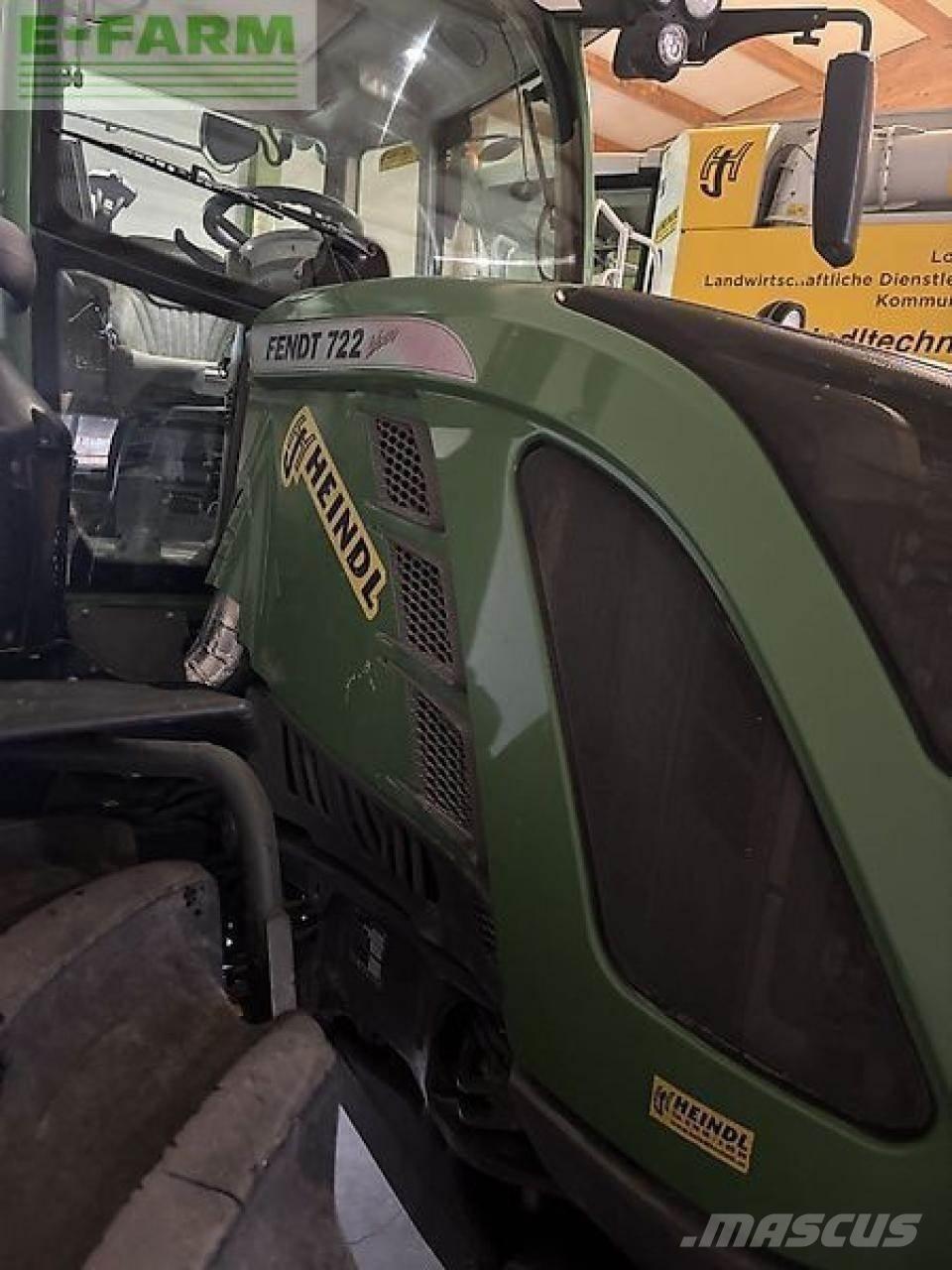 Fendt 722 vario الجرارات