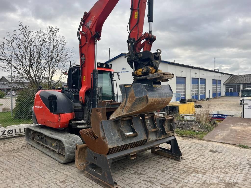 Kubota KX 080-4 A2 حفارات صغيرة أقل من 7 طن (حفارات صغيرة)