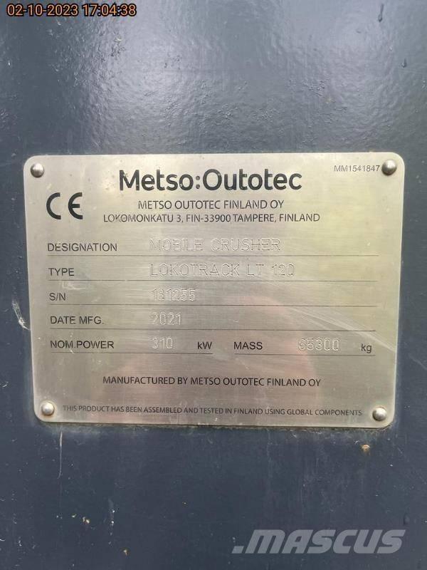 Metso LT120 جراشات