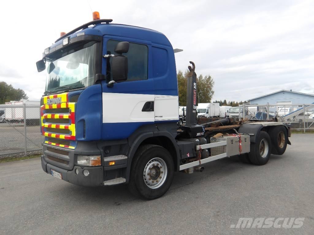 Scania R480 6x2 شاحنات الرافعات الخطافية