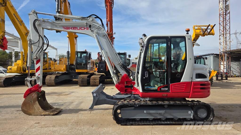 Takeuchi TB 290 حفارات وسط 7 طن - 12 طن