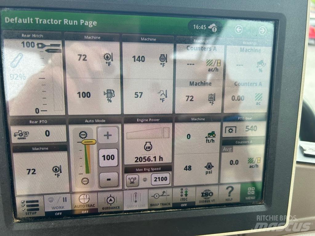John Deere 6130 R الجرارات