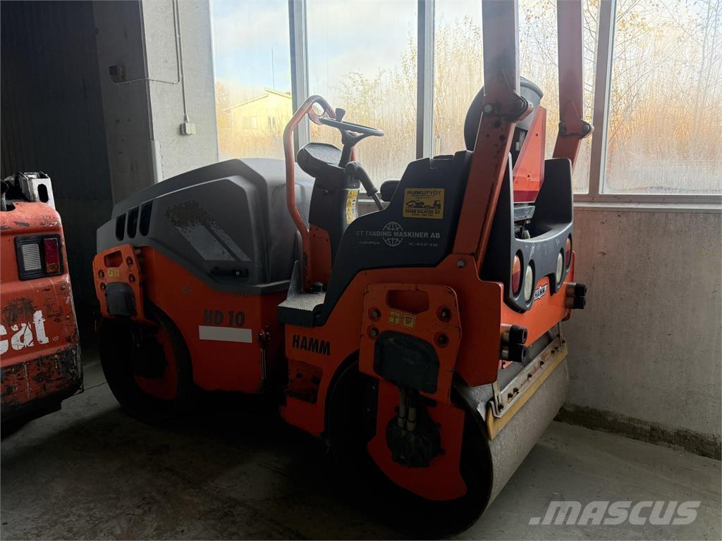 Hamm HD10W مداحل ثنائية الاسطوانة