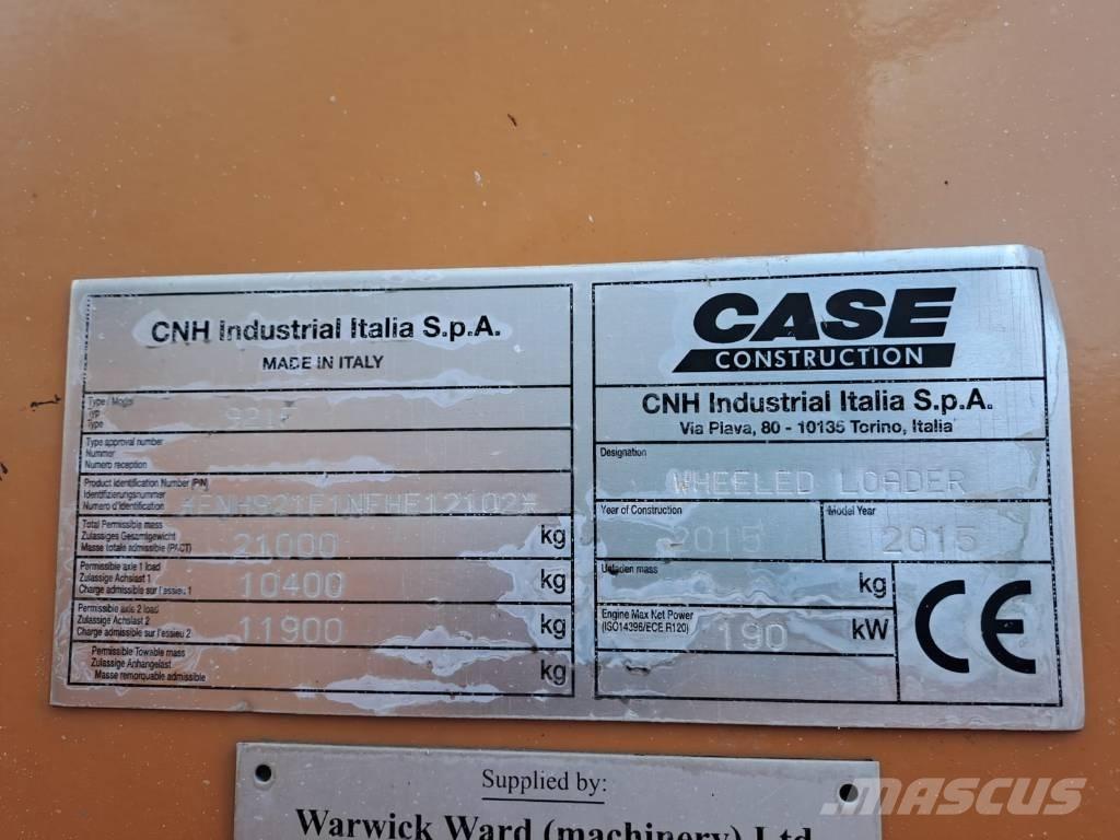 CASE 921FXR لوادر بعجل