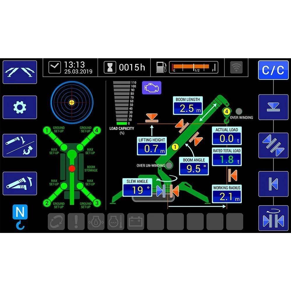 Maeda MC285CWME-3 رافعات صغيرة