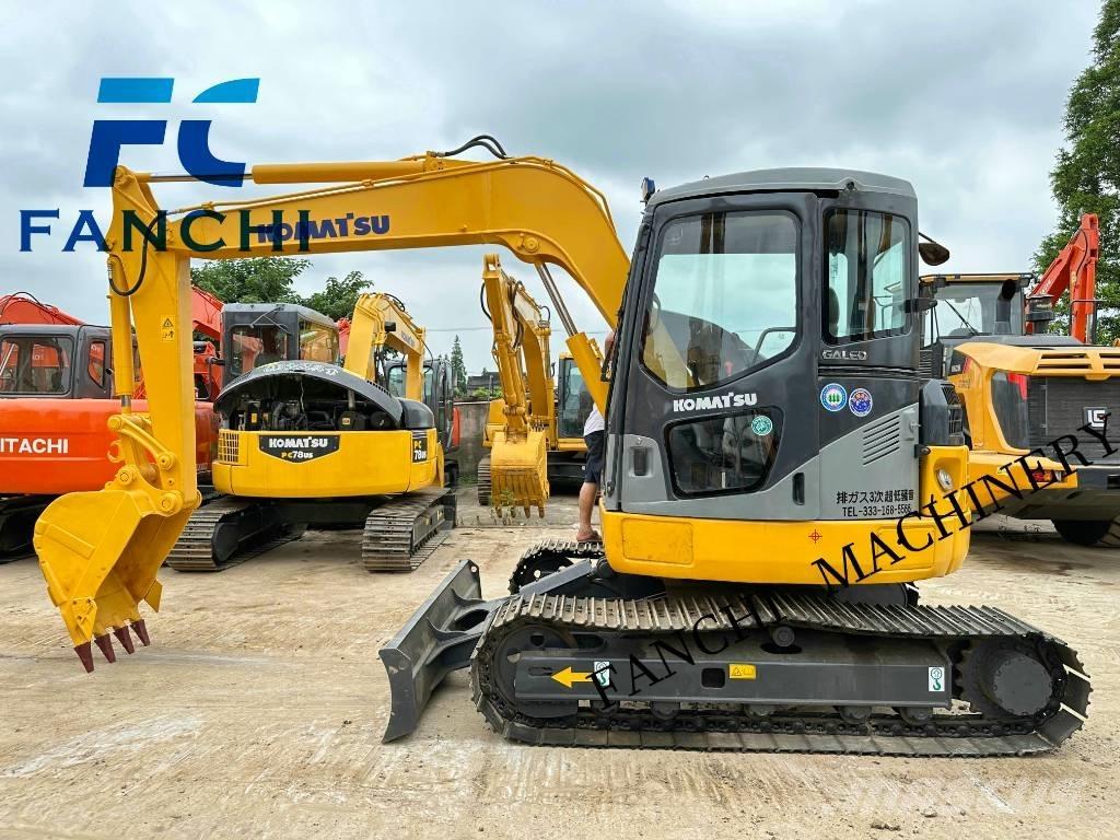 Komatsu PC78US حفارات زحافة
