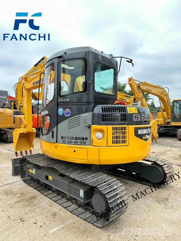 Komatsu PC78US حفارات زحافة
