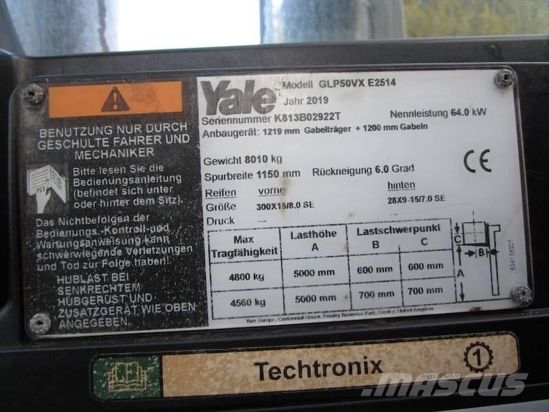 Yale GLP50VX شاحنات LPG