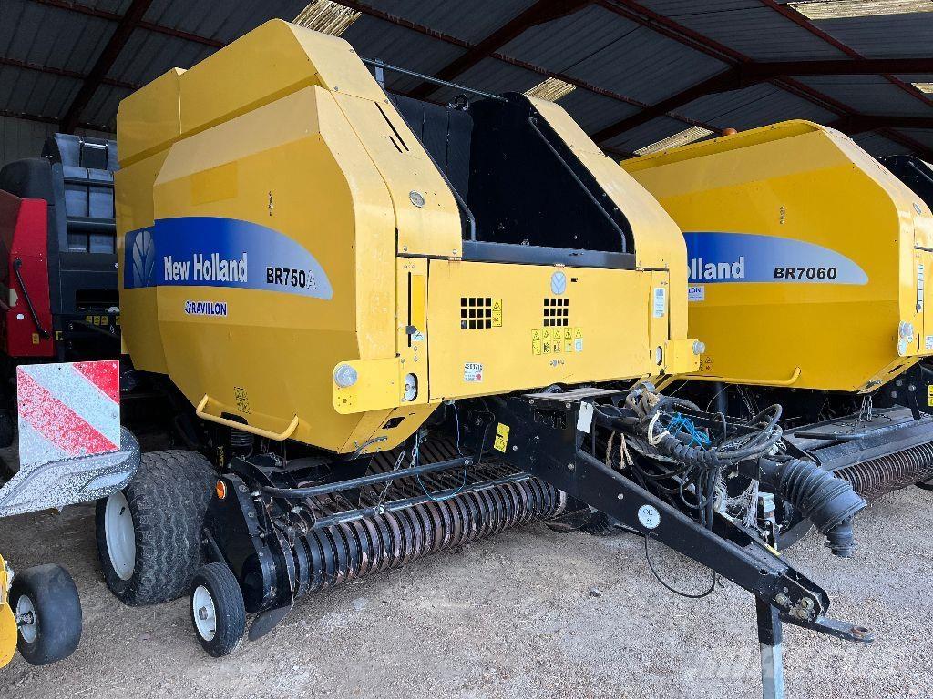 New Holland BR750A محزمات مستديرة