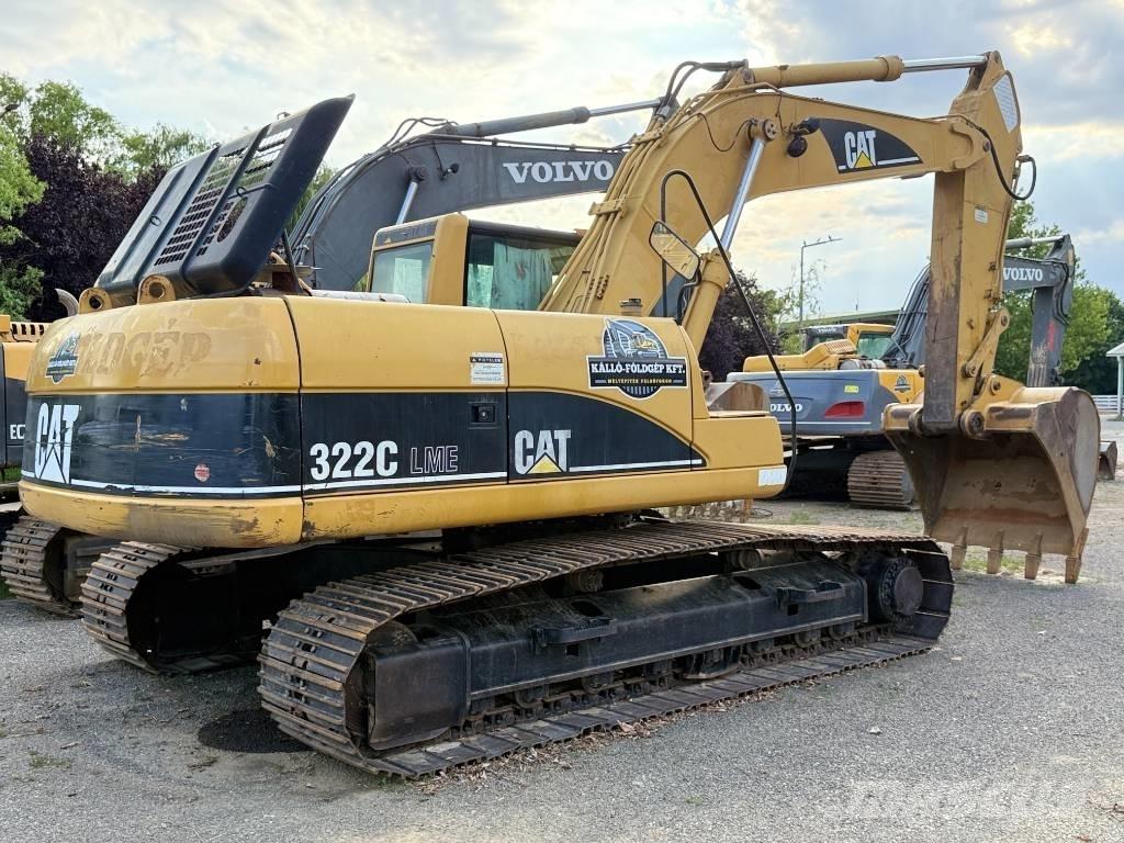 CAT 322 CL حفارات زحافة