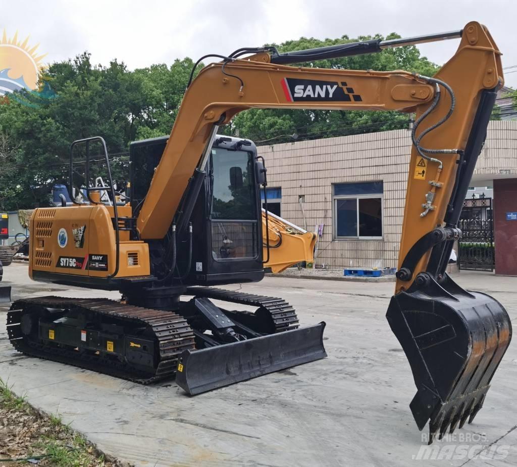 Sany SY 75 C حفارات زحافة