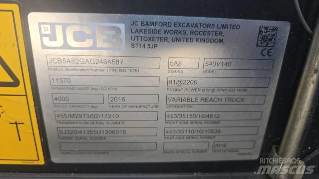 JCB 540-140 مناولات متداخلة