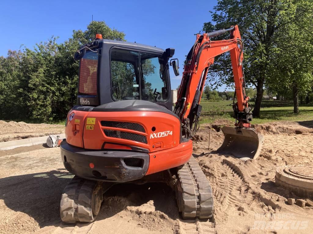 Kubota KX 057-4 حفارات صغيرة أقل من 7 طن (حفارات صغيرة)