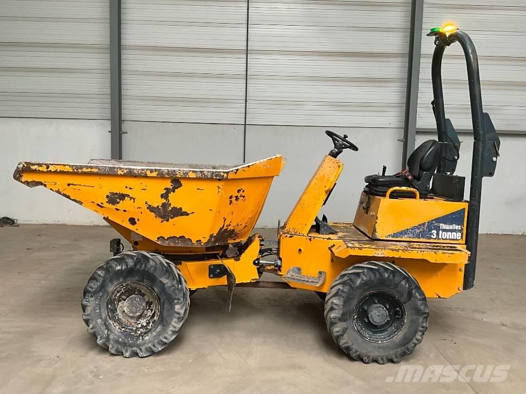 Thwaites 3 tonne عربات نقل قلابة للمواقع