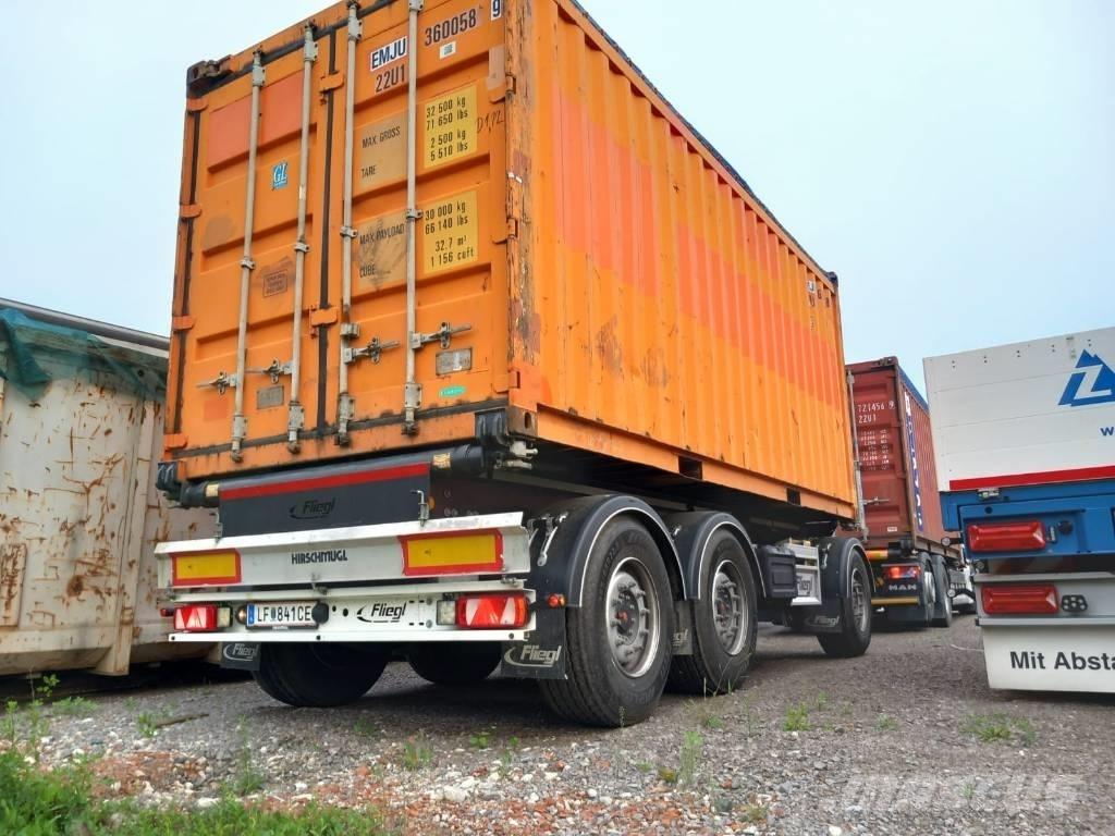Fliegl DPS 240 مقطورات حاويات