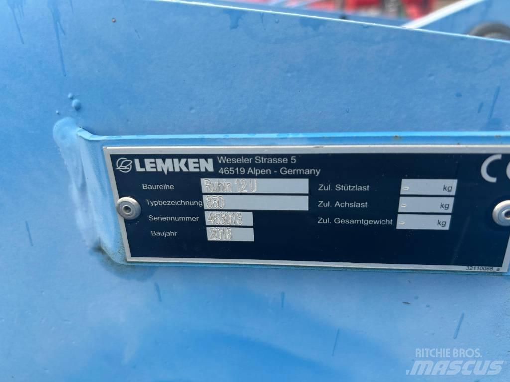 Lemken Rubin 12U 350 زحافات ساحقة