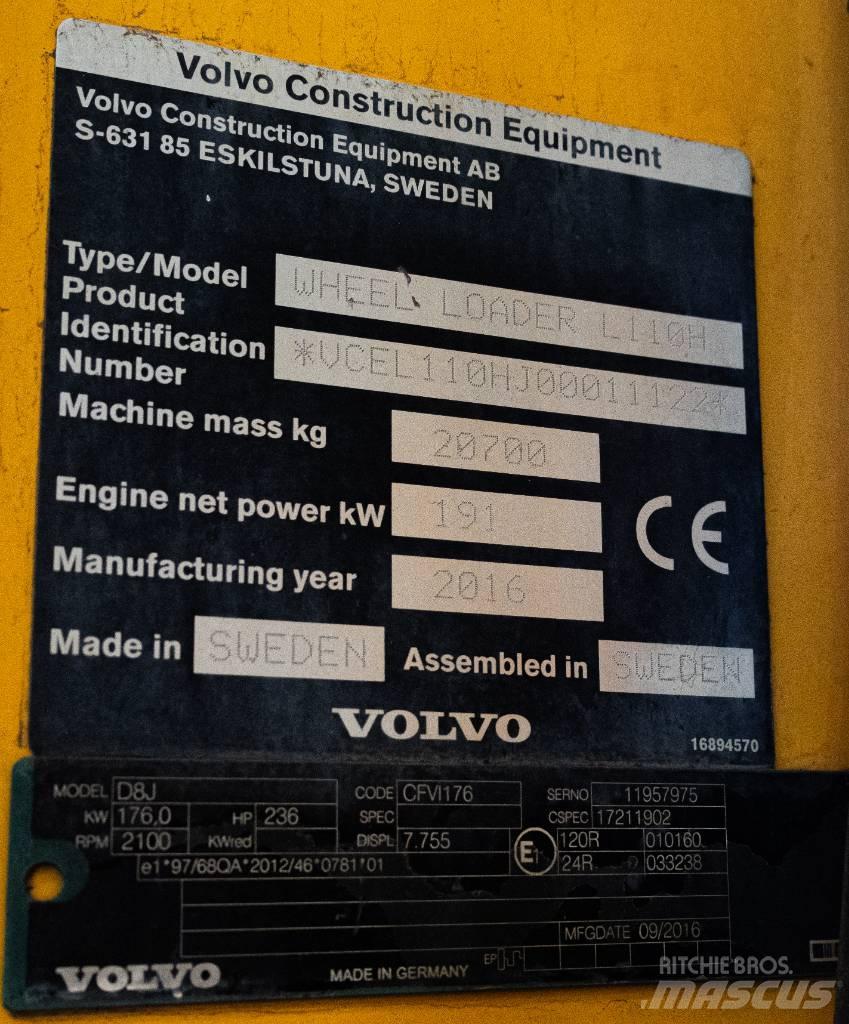Volvo L 110 H لوادر بعجل